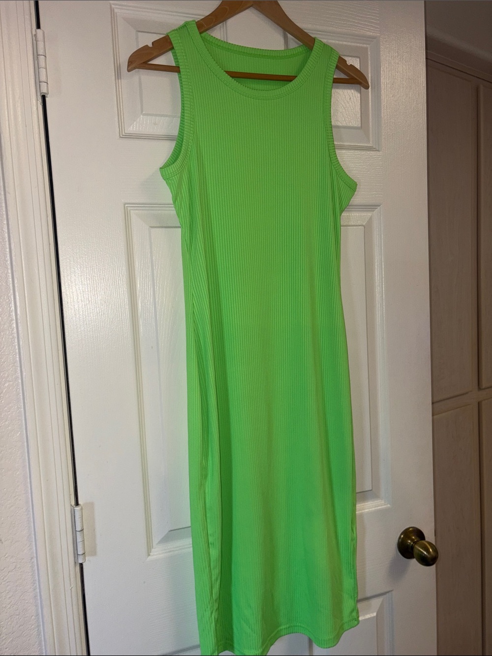 SHEIN Neon Green dress, large new